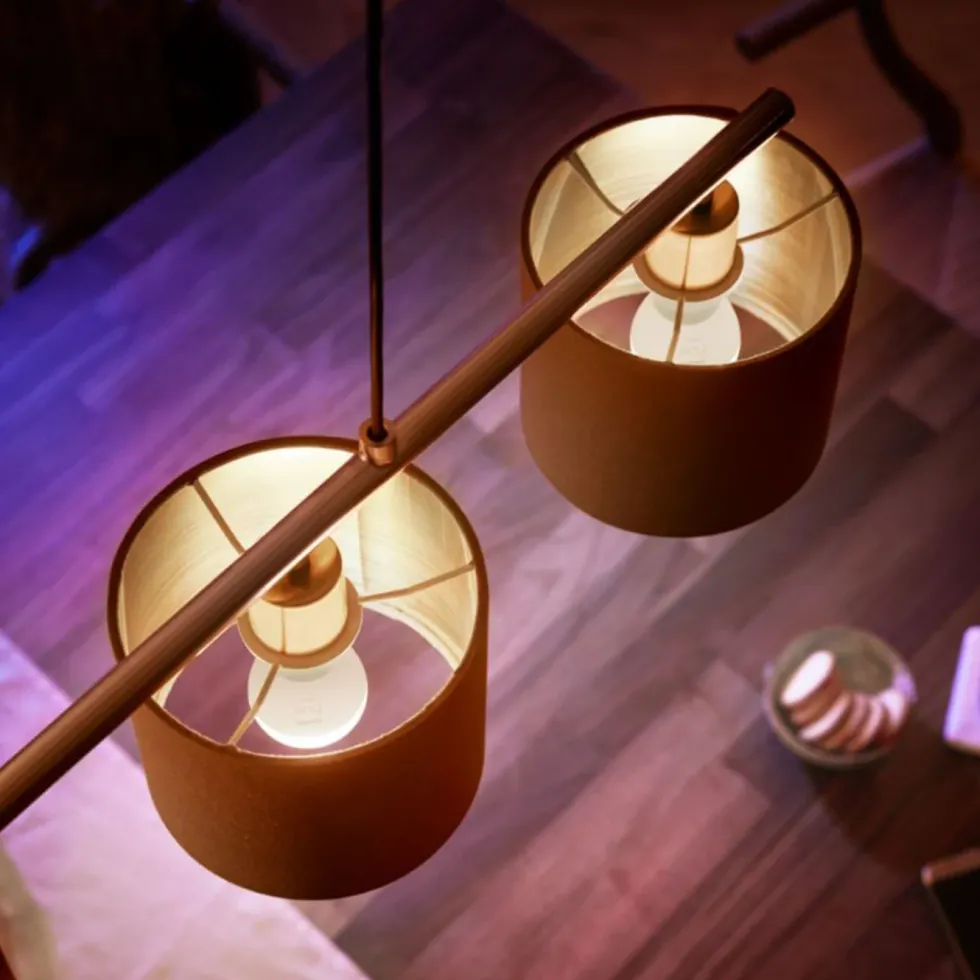 Philips Hue Luster Smart LED-lampa E14 470 lm 2-pack