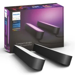 Philips Hue Play light bar – smart ljuslist, 2-pack Svart
