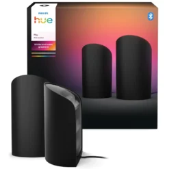 Philips Hue Play Wall Washer Väggbelysning 2-pack Svart