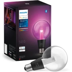 Philips Hue RGB G95 Smart LED-lampa E27 500 lm