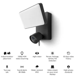 Philips Hue Secure Flood Light Camera