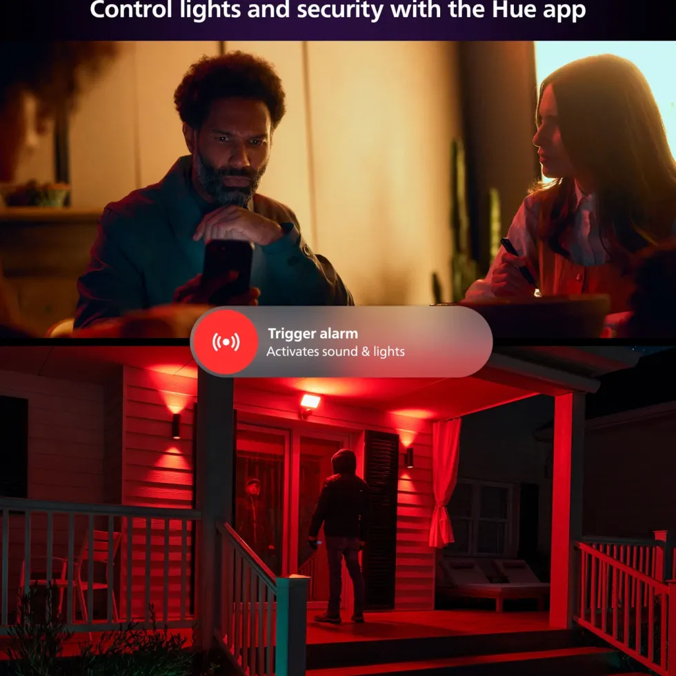 Philips Hue Secure Flood Light Camera