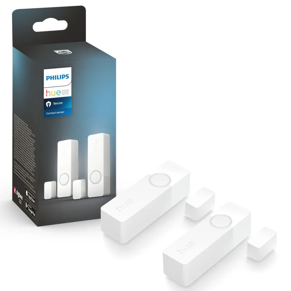 Philips Hue Secure kontaktsensor Vit 2-pack