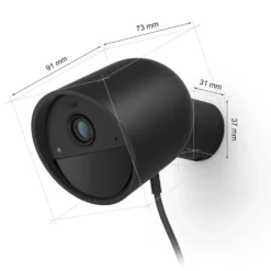 Philips Hue Secure Wired Cam Svart