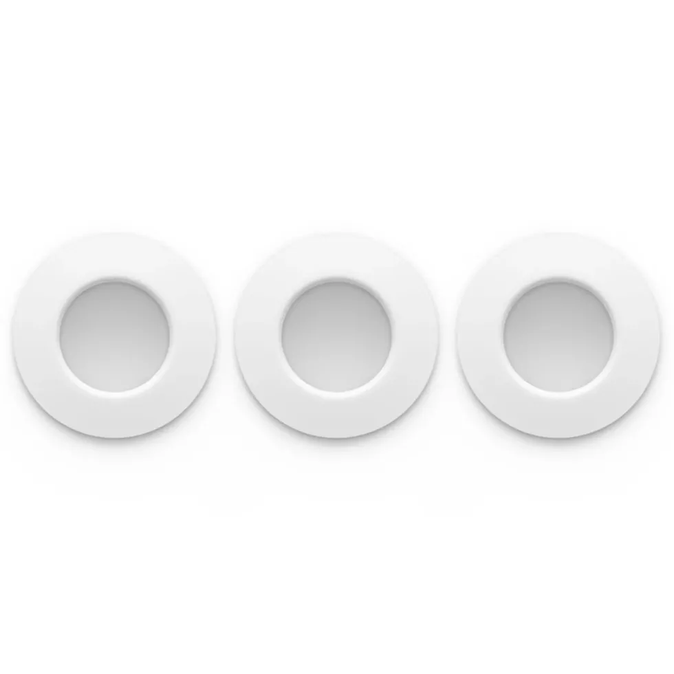 Philips Hue Slim infälld belysning Ø90 mm 3-pack Vit