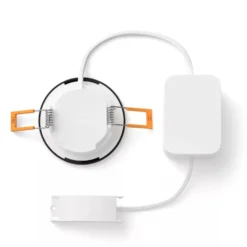 Philips Hue Slim infälld belysning Ø90 mm Svart