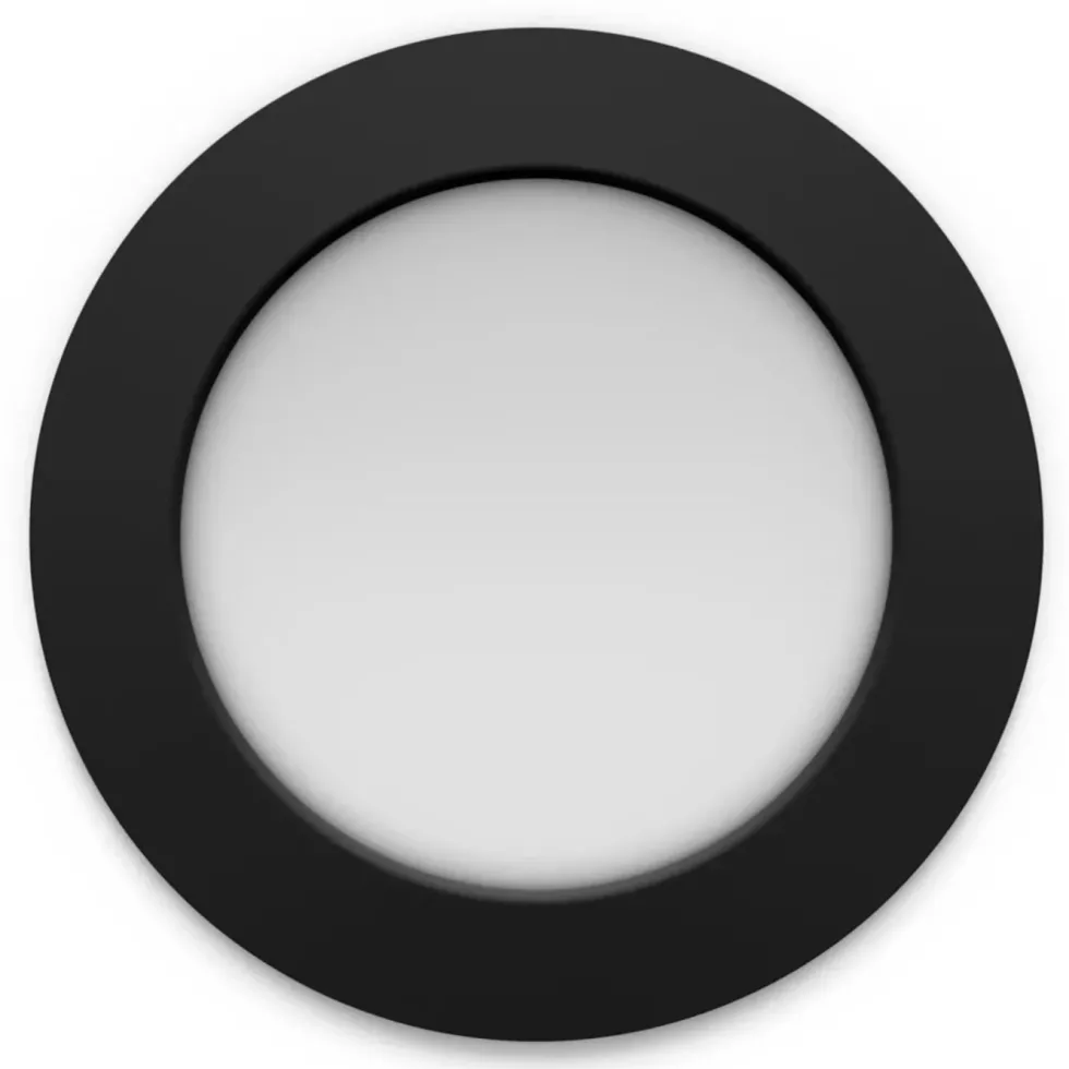 Philips Hue Slim infälld belysning Ø170 mm Svart