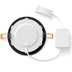 Philips Hue Slim infälld belysning Ø170 mm Svart