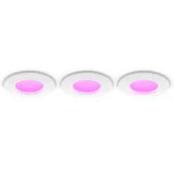 Philips Hue Slim infälld spotlight 90 mm 3-pack Vit