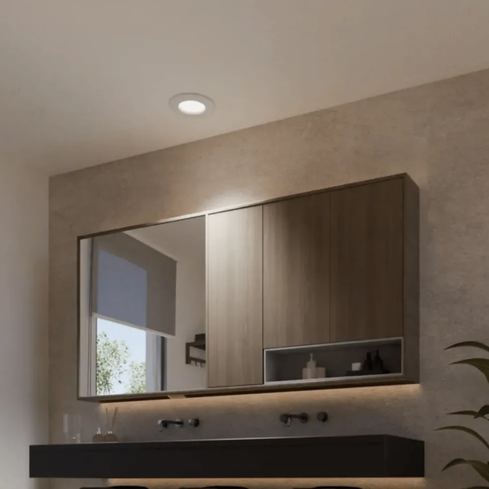 Philips Hue Slim infälld spotlight 90 mm 3-pack Vit
