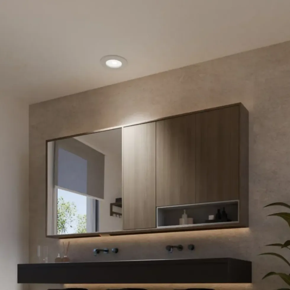 Philips Hue Slim infälld spotlight 90 mm 3-pack Vit