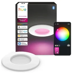 Philips Hue Slim infälld spotlight 90 mm 1-pack Vit