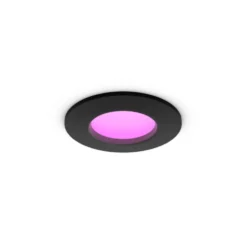 Philips Hue Slim infälld spotlight 90 mm 1-pack Svart