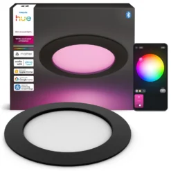 Philips Hue Slim infälld spotlight 170 mm 1-pack Svart