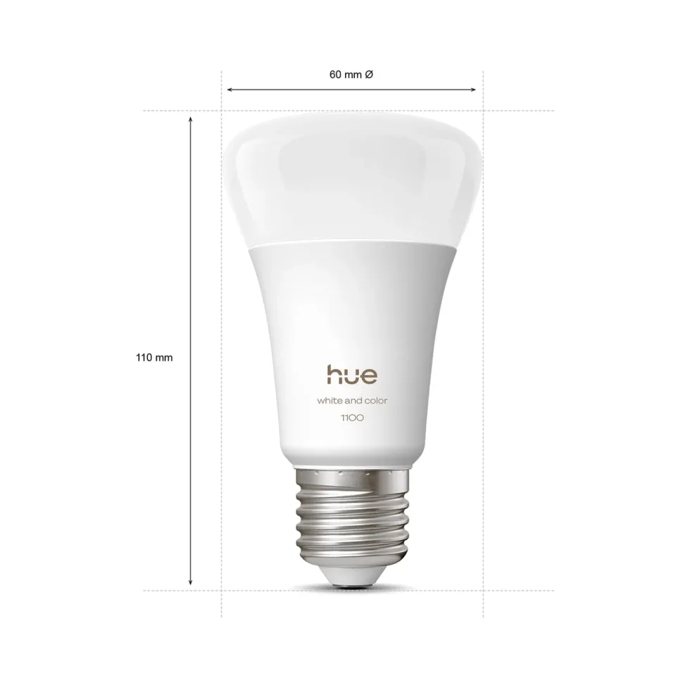 Philips Hue Startpaket Pro: 3x White & Color E27 + Dimmer + Bridge Pro