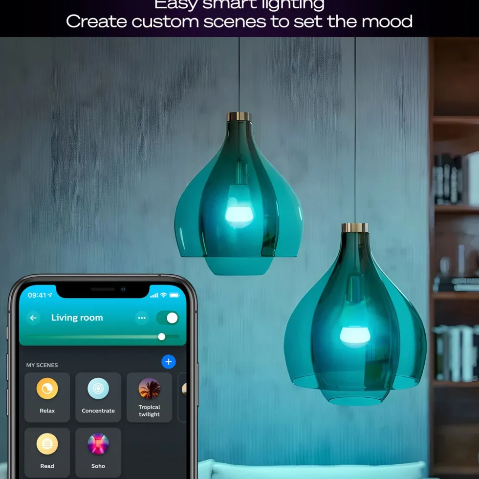 Philips Hue Startpaket Pro: 3x White & Color E27 + Dimmer + Bridge Pro