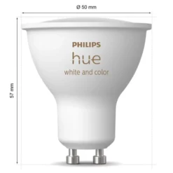 Philips Hue Startpaket: 3x White & Color GU10 + Dimmer + Bridge