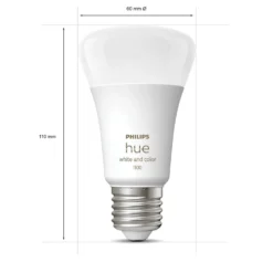 Philips Hue Startpaket: 2x White & Color E27 + Dimmer + Bridge