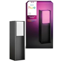 Philips Hue Turaco pollare för utomhusbruk Antracit