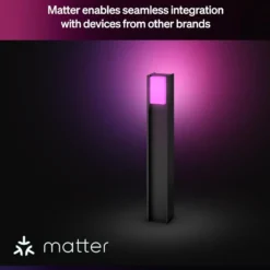 Philips Hue Turaco pollare White and Color Ambiance Antracit