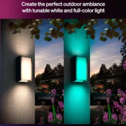 Philips Hue Turaco vägglampa för utomhusbruk Antracit
