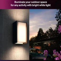 Philips Hue Turaco vägglampa för utomhusbruk Antracit