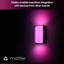 Philips Hue Turaco vägglampa för utomhusbruk Antracit
