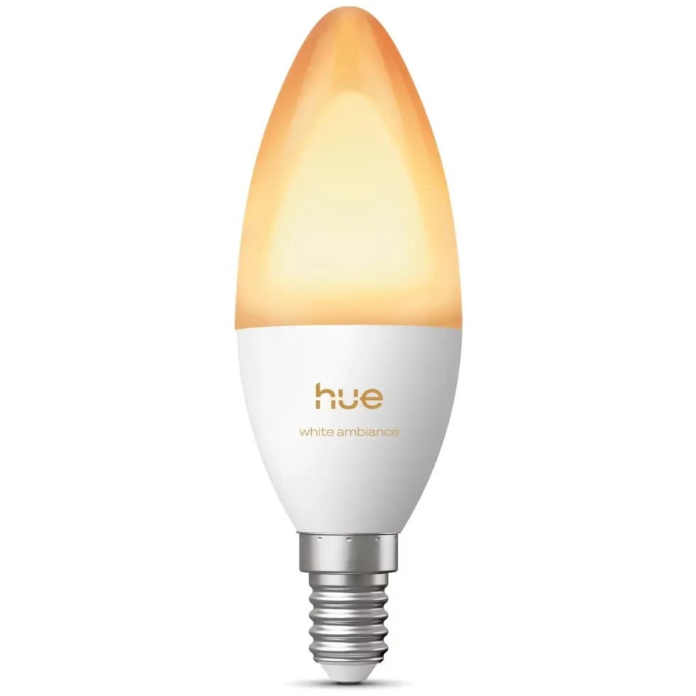 Philips Hue White Ambiance kronljuslampa E14 1-pack