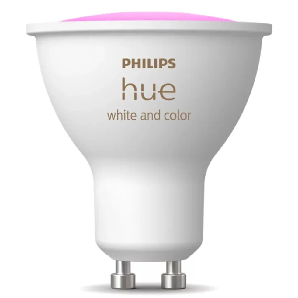 Philips Hue White and Color Ambiance Smart LED-lampa GU10 400 lm 1-pack