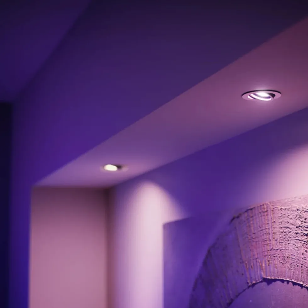 Philips Hue White and Color Ambiance Smart LED-lampa GU10 400 lm 1-pack