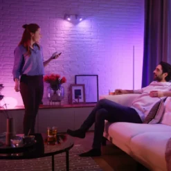 Philips Hue White and Color Ambiance Smart LED-lampa GU10 400 lm 2-pack