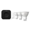 Philips Hue White & Color Ambiance GU10 – Startpaket med Bridge Pro