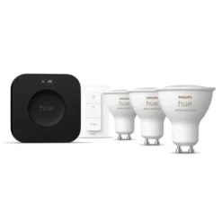 Philips Hue White & Color Ambiance GU10 – Startpaket med Bridge Pro