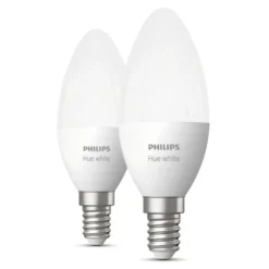 Philips Hue White Smart LED-lampa E14 470 lm 2-pack