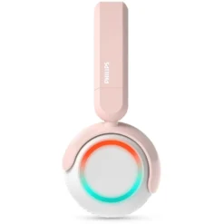 Philips K4206 trådlösa barnhörlurar med LED-paneler Rosa