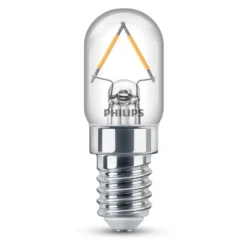 Philips LED-filamentlampa T20 E14 klar 135 lm Klar