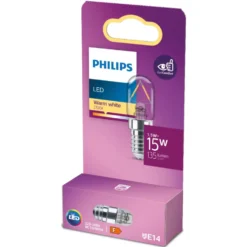 Philips LED-filamentlampa T20 E14 klar 135 lm Klar