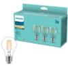Philips LED-lampa E27 470 lm 3-pack
