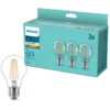 Philips LED-lampa E27 806 lm 3-pack