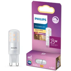 Philips LED-lampa G9 300 lm