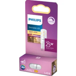 Philips LED-lampa G9 300 lm