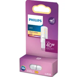 Philips LED-lampa G9 470 lm