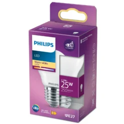 Philips LED-lampa LED E27 250 lm