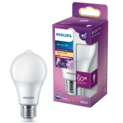 Philips LED-lampa med rörelsesensor E27 806 lm