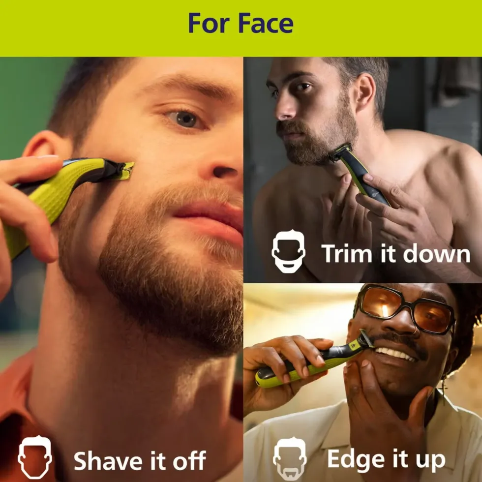 Philips OneBlade 360 skäggtrimmer