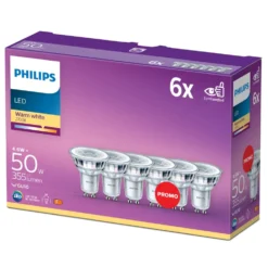 Philips Philips LED-lampa GU10 355 lm 6-pack