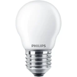 Philips Philips LED-lampa klot frostad E27 470 lm 2-pack