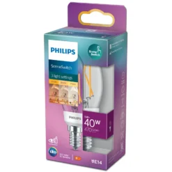 Philips Sceneswitch LED-lampa Kron E14 470 lm