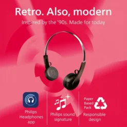 Philips TAH2000 The Ringo trådlösa on-ear-hörlurar