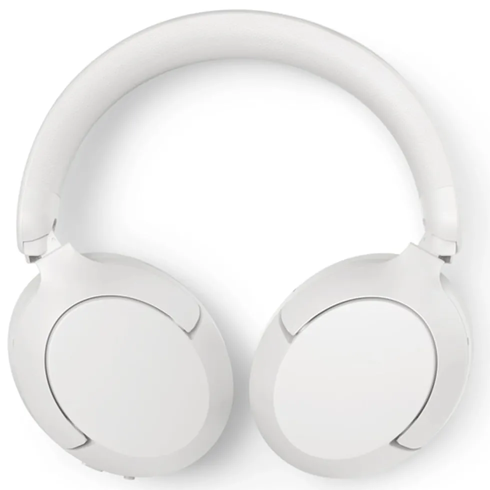 Philips TAH6000 trådlösa over-ear-hörlurar med brusreducering Vit
